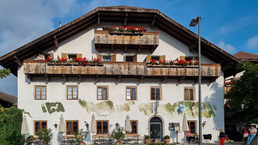 Gasthof in Südtirol, September 2023